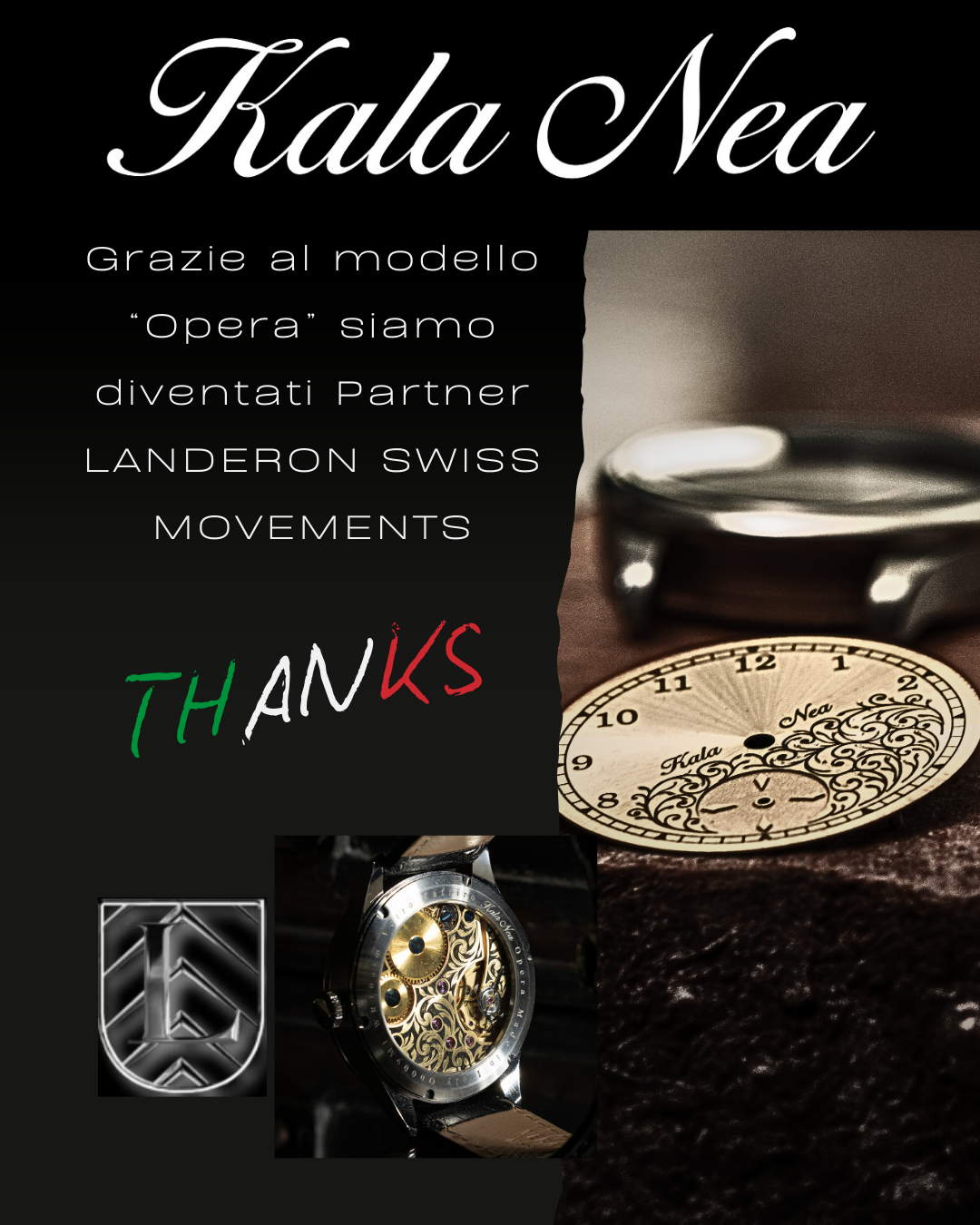 L'eccellenza del movimento Svizzero incontra l'arte dell'orologeria contemporanea