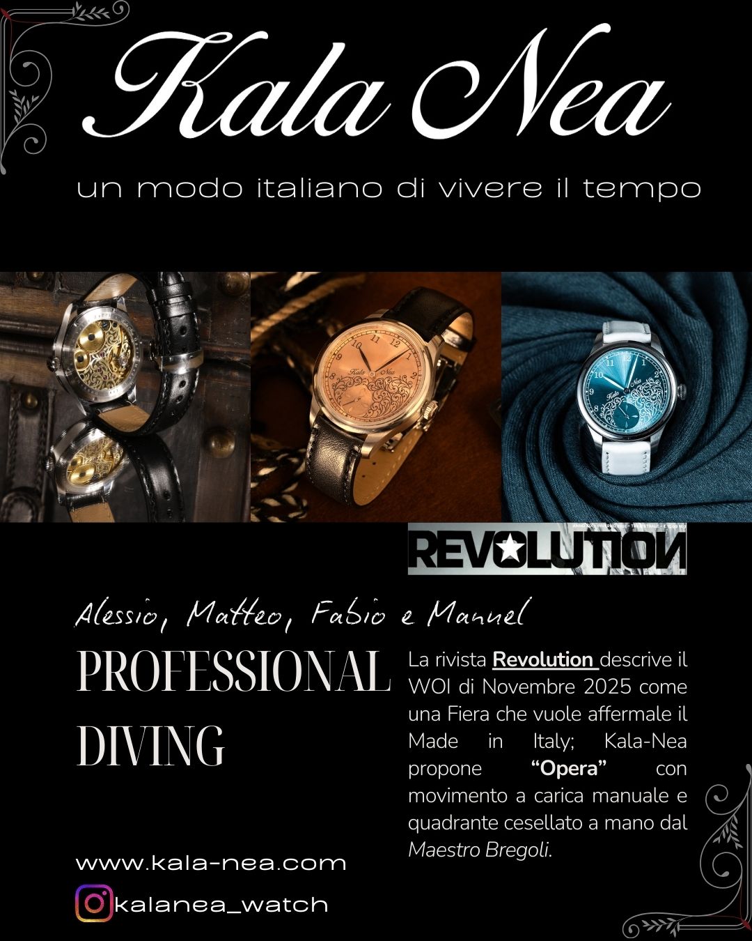 Kala Nea su Revolution: l'eccellenza del micro-luxury italiano sotto i riflettori